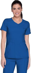 Cherokee Infinity Women Scrubs Top Mock Wrap - Sizes XXS to 5XL