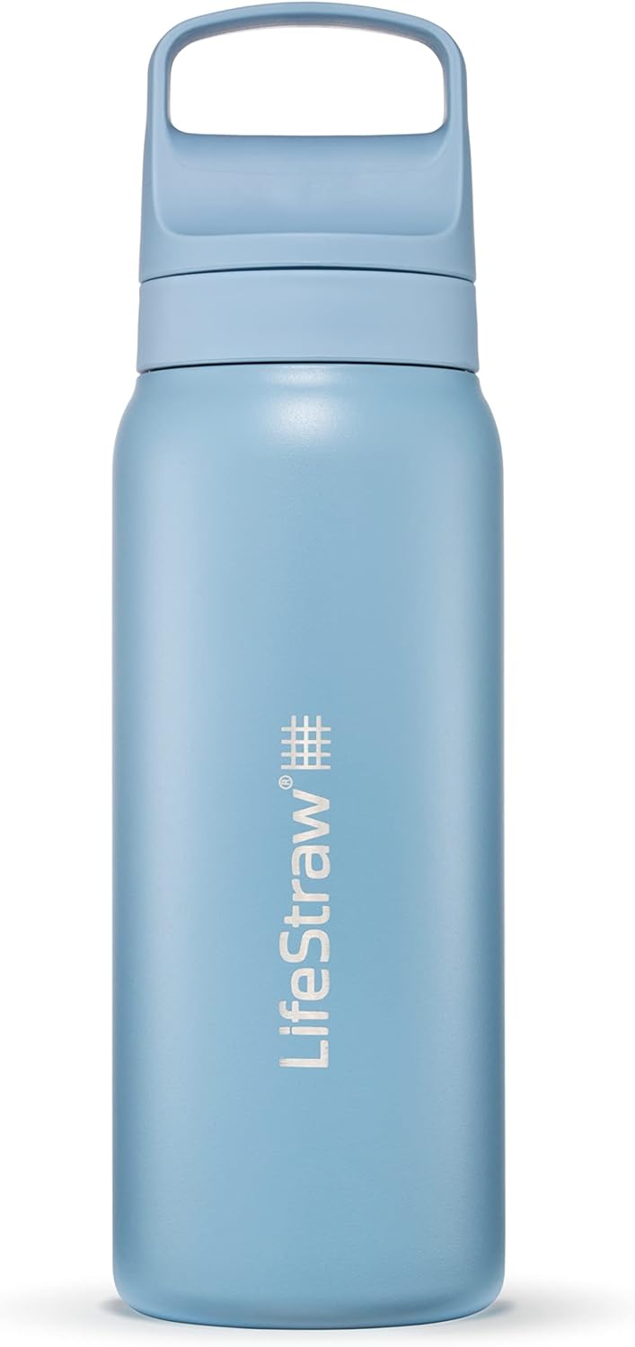 LifeStraw Go Series Insulated Stainless Steel Water Filter Bottle