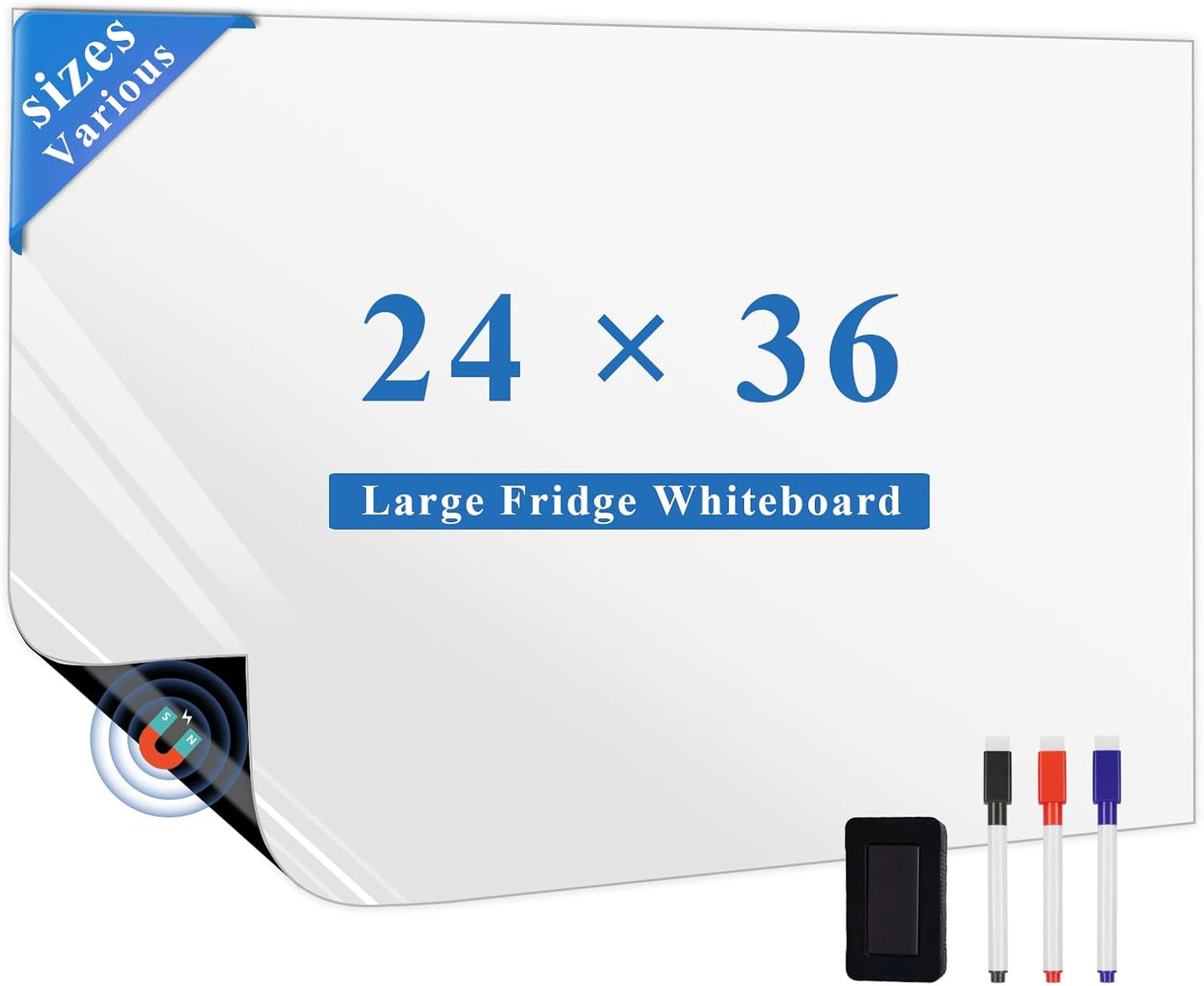 Magnetic Fridge White Board Paper for Organizing Your Life