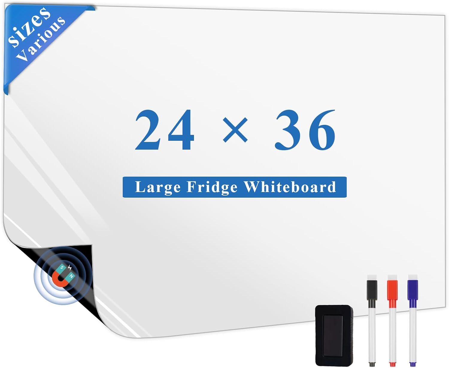 Magnetic Fridge White Board Paper for Organizing Your Life