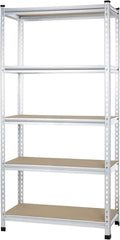 Medium Duty 5-Tier Storage Shelving 36 x 18 x 72 - Strong, Adjustable