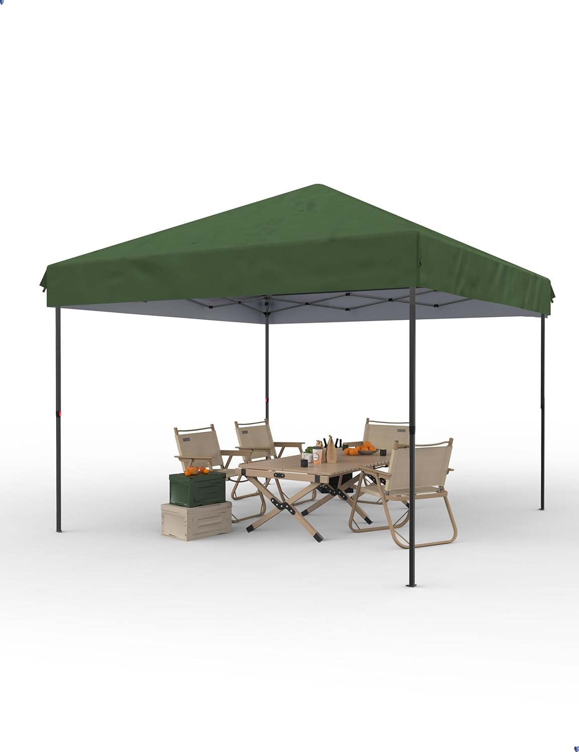 Pop Up Canopy Tent 10x10 FT Heavy Duty Instant Shelter Green