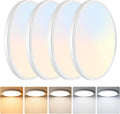 9 Inch Flush Mount LED Ceiling Light - Ultra Slim 5-in-1 CCT