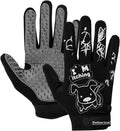 Pet Hair Remover Deshedding Grooming Gloves - Seven Sizes Fit All