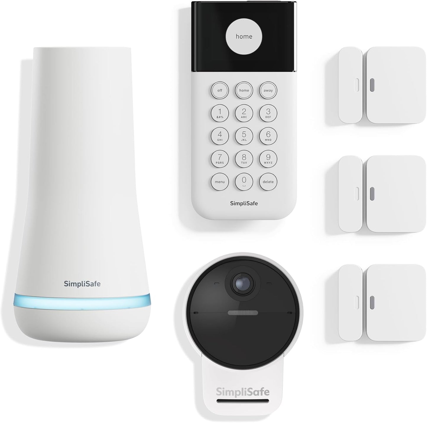 SimpliSafe 6 Piece Wireless Home Security System with Camera