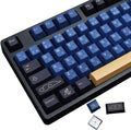 MOLGRIA Blue Samurai Keycaps 129 Set PBT - Cherry Profile Upgrade