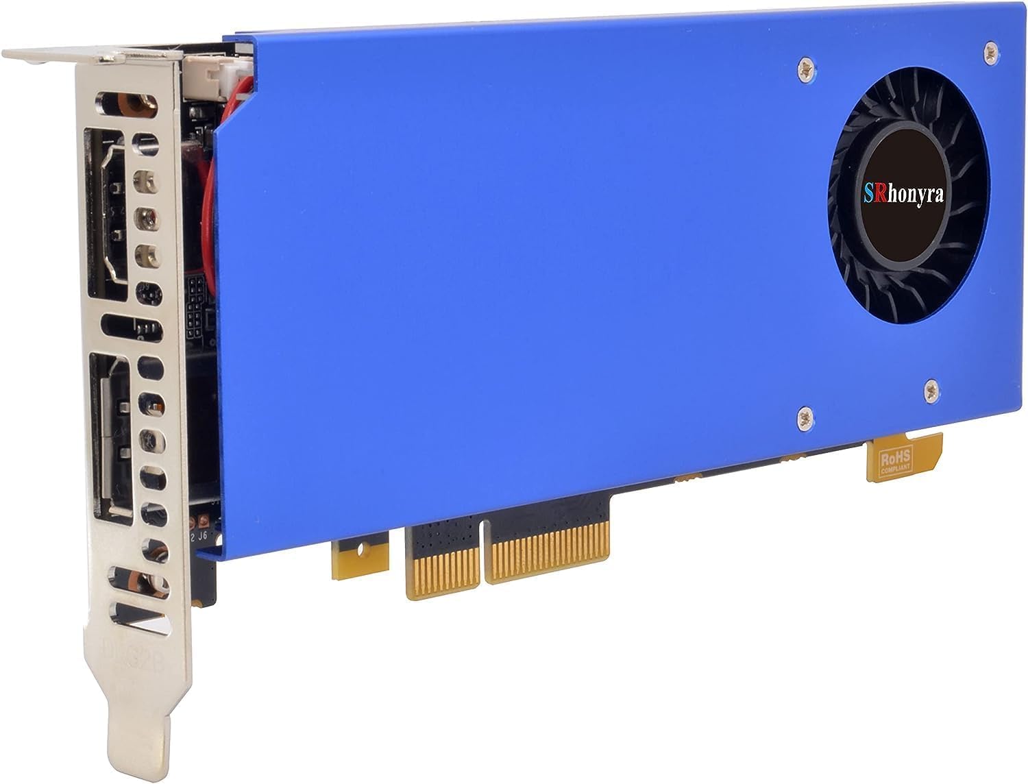 GT 1030 Graphics Card 2GB Low Profile for Dual HDMI Displays