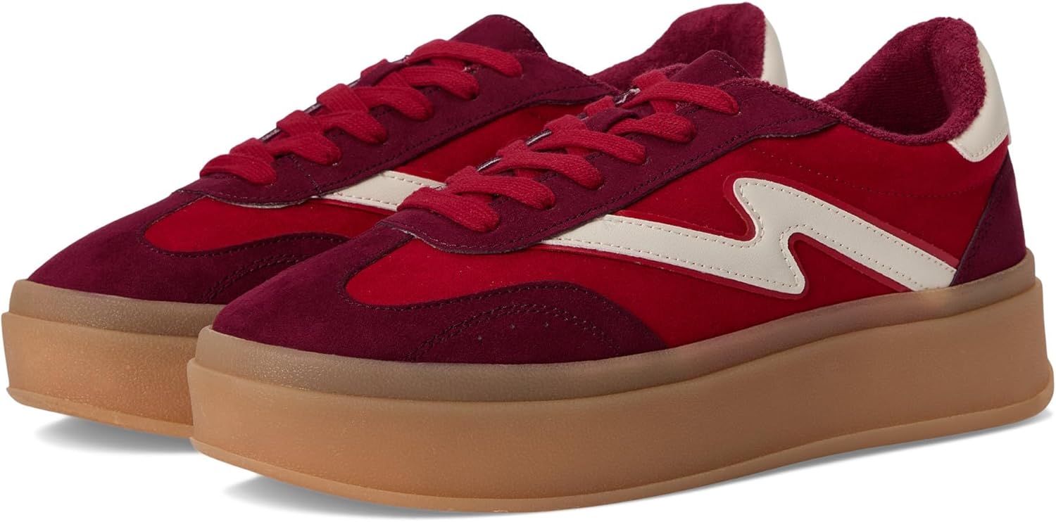 Madden Girl Womens Mightty: Stylish Suede Lace-up Sneakers