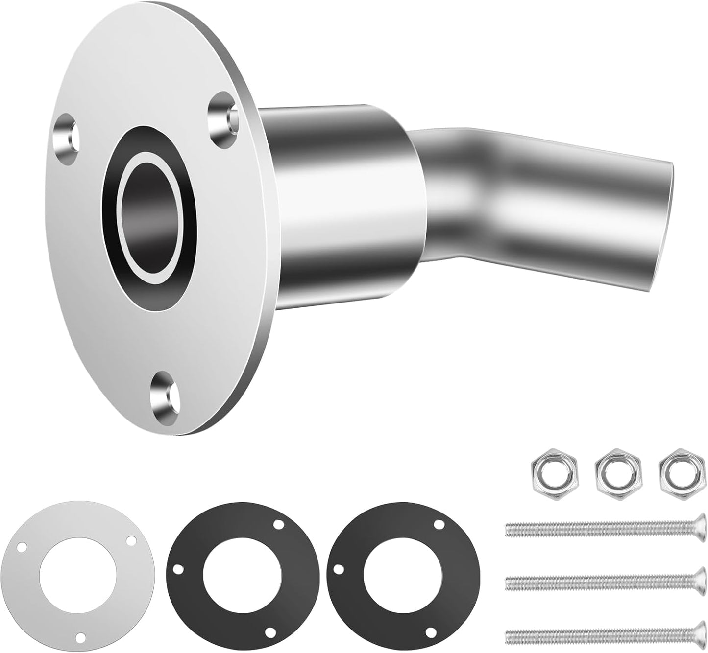 Stainless Steel Thru Hull Exhaust Skin | Webasto Eberspacher Heaters