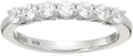 Sterling Silver 7-Stone Ring with Infinite Elements CZ - Timeless