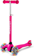 Kids Scooter for Boys & Girls Ages 2-5 - Lighted 3-Wheel Lean-to-Steer