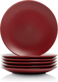 10 Strawberry Street Wazee Matte 8.25 in Coupe Salad Plate Set of 6