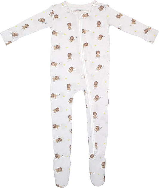 Bamboo Little Soft Baby Footie Pajamas for Comfy Sleep