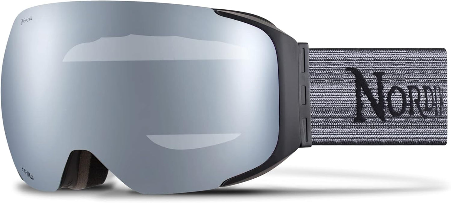 Nordik Anti-Fog Ski Goggles OTG - 100% UV Protection!