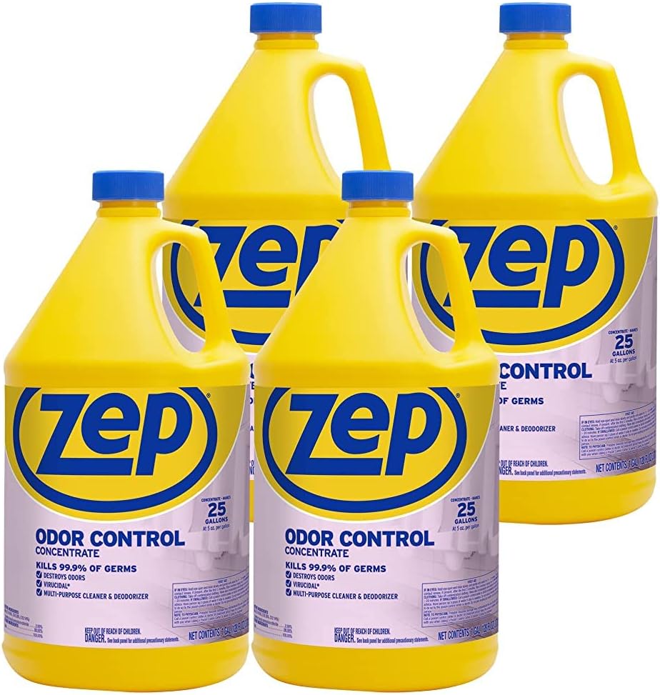 Zep Odor Control Concentrate - Effective Disinfectant for Home