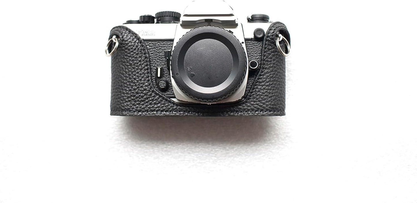 Handmade Genuine Leather Half Camera Case for Nikon FM Series