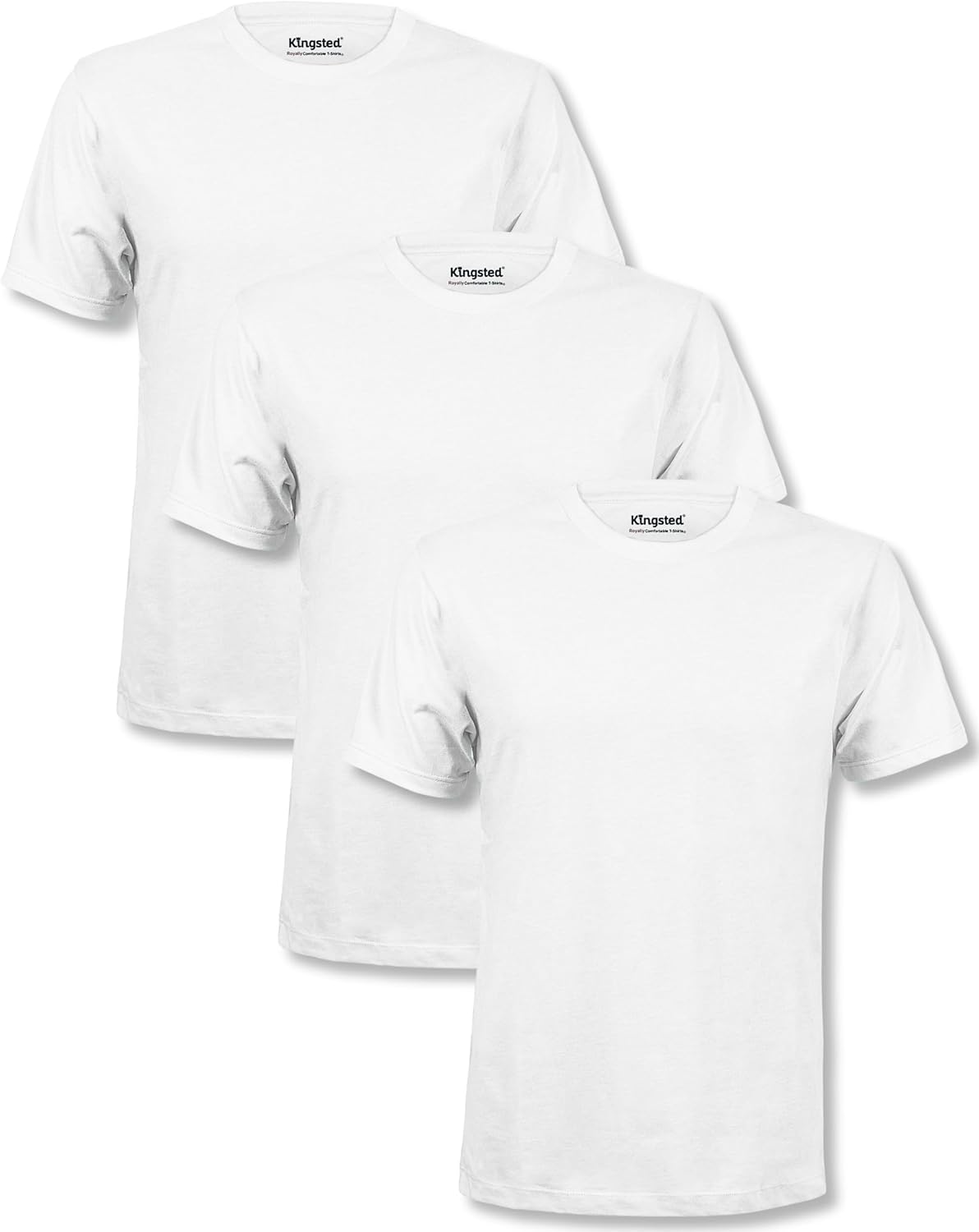 Kingsted Men's T-Shirts Pack - Super Soft Classic Tees