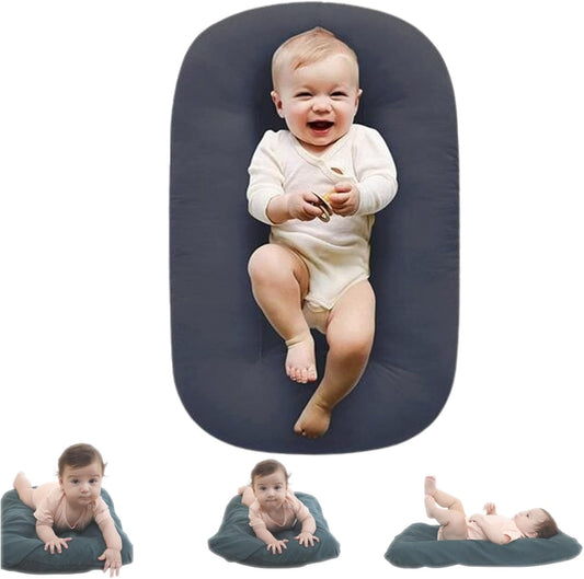 Ultimate Comfort for Baby: Dark Gray Baby Lounger