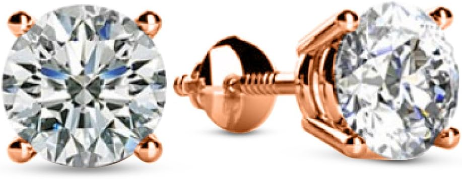 Houston Diamond District IGI Certified Lab Grown Diamond Earrings
