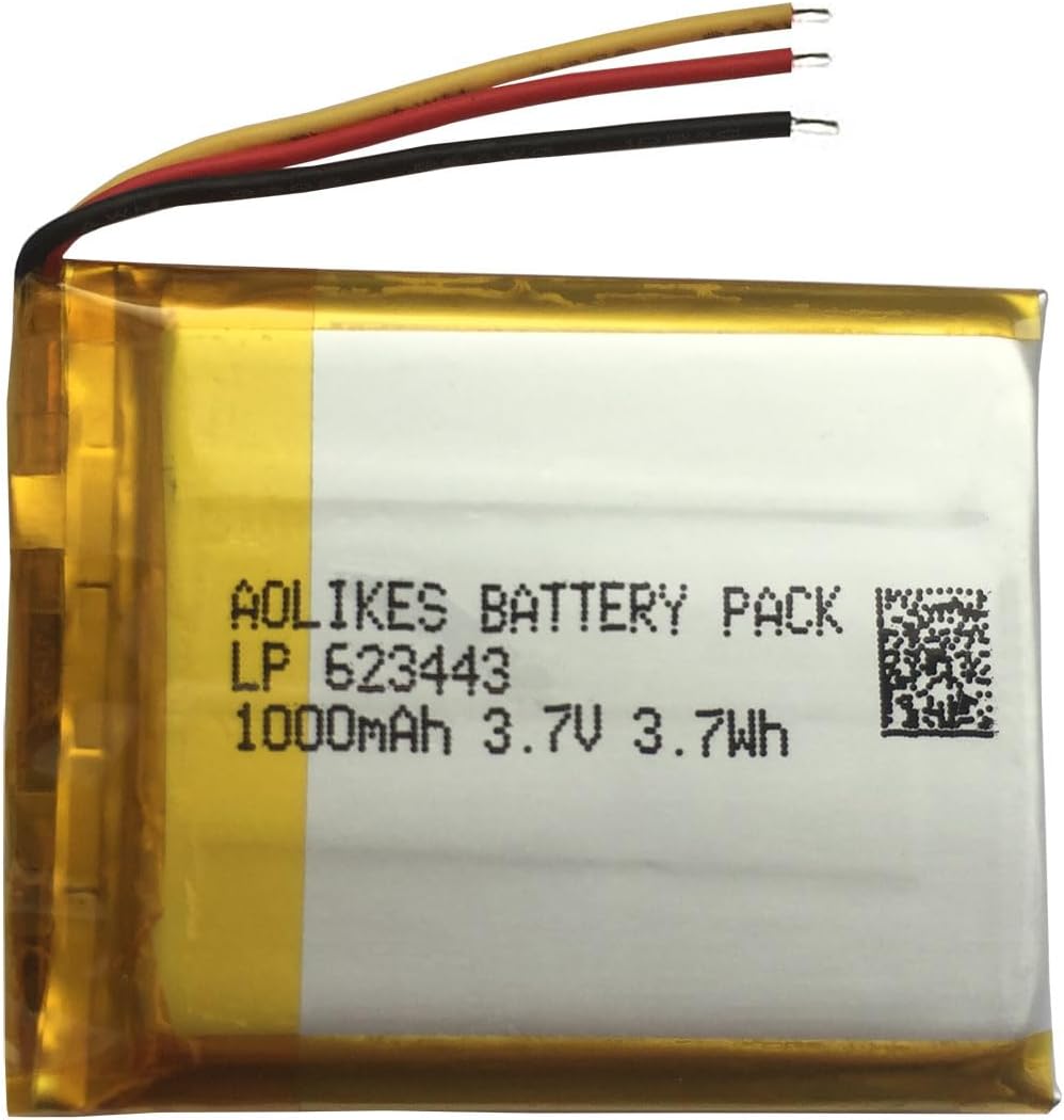 AOLIKES 1000mAh Battery for Astro Gaming & Alienware Headsets