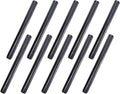 1ft x 14ft Black Painted Iron Pipe Nipple - Sturdy DIY Hardware