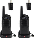 Retevis RT68B 2 Way Radio Long Range Walkie Talkies - Durable, USB-C