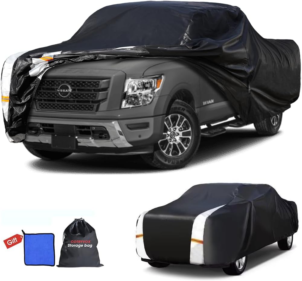 Custom Fit Nissan Titan Truck Cover for 2015-2026 Crew Cab