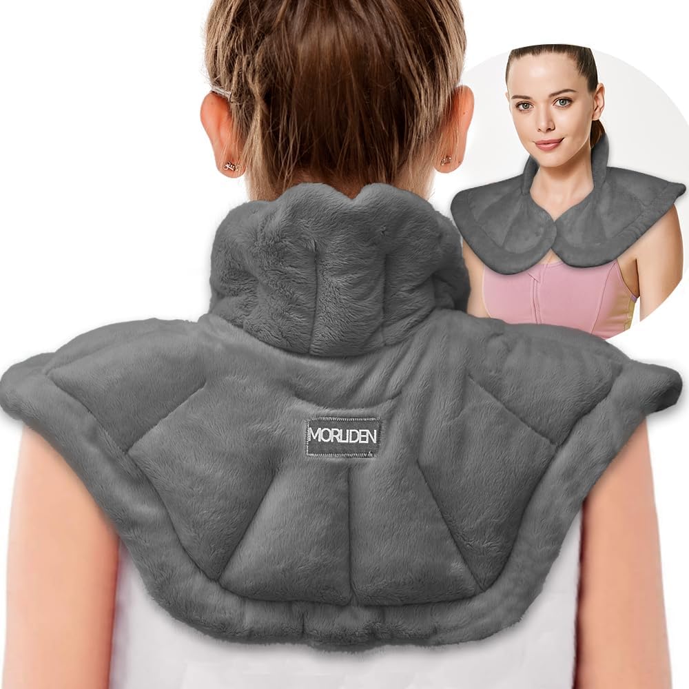 Microwavable Heated Neck Wrap Warmer for Comfort and Relief
