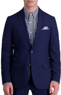 Haggar Men's Smart Wash Slim Fit Suit Separates - Tonal Plaid