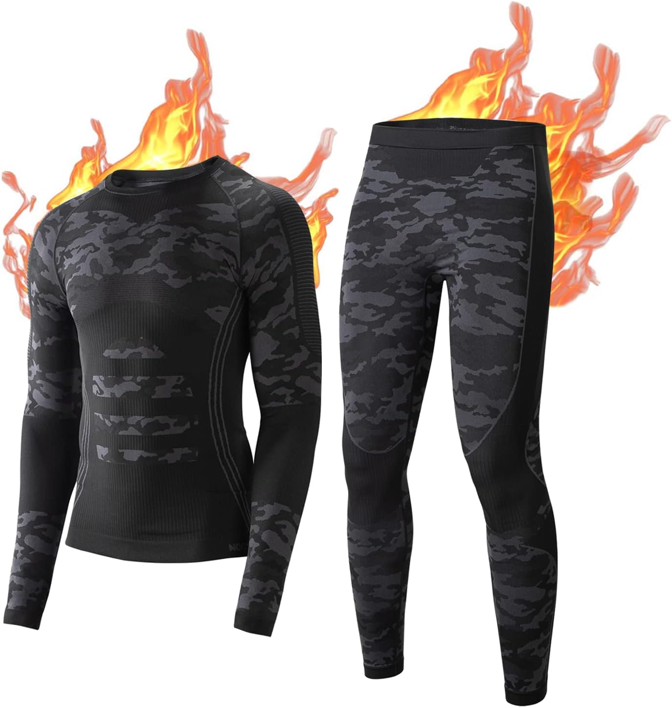 NOOYME Thermal Underwear Long Johns for Men - Cold Weather Gear