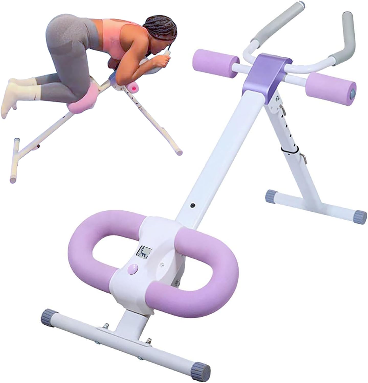 Foldable Ab Trainer - LCD Display - Home Gym