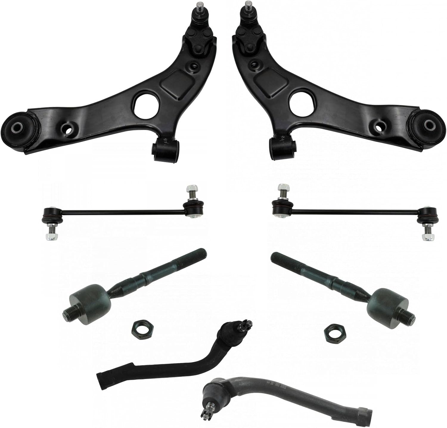 TRQ Front Steering & Suspension Kit for Hyundai and Kia Models
