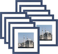 Set of 9 Square 12x12 Picture Frames for Elegant Photo Showcasing