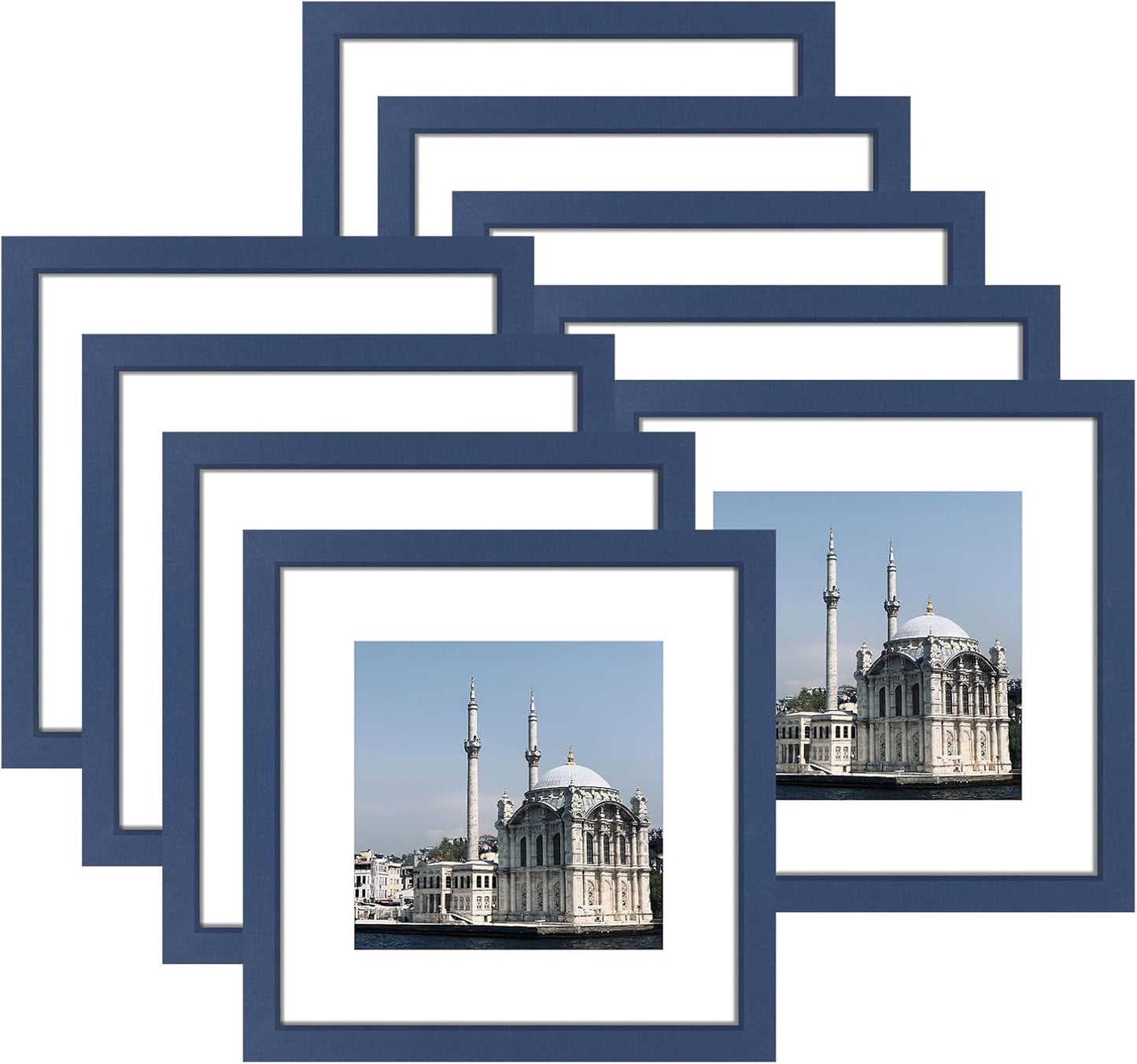 12x12 Picture Frame Set of 9 for Stunning Photo Displays