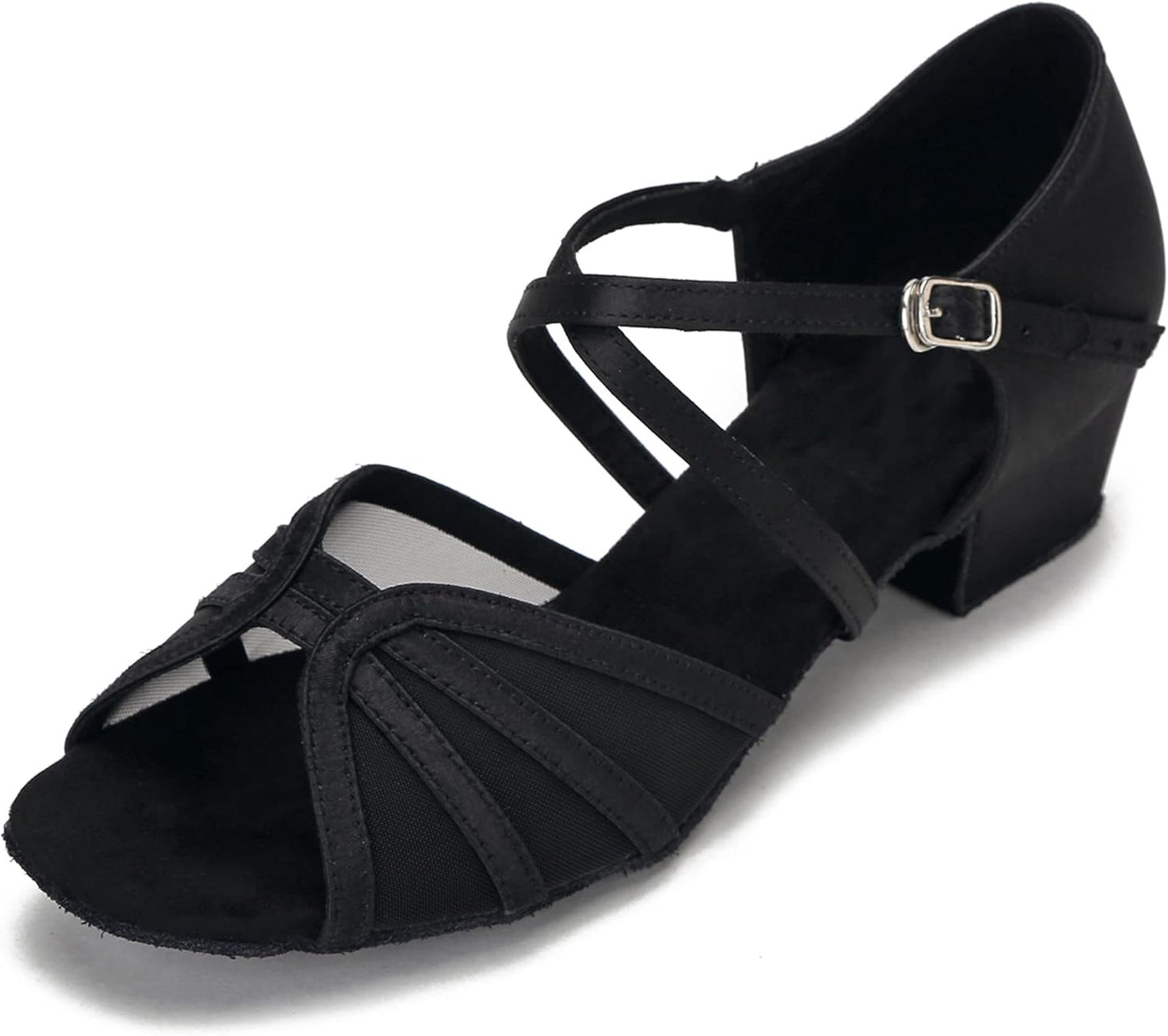 Low Heel Ballroom Dance Shoes for Women - Perfect for Salsa