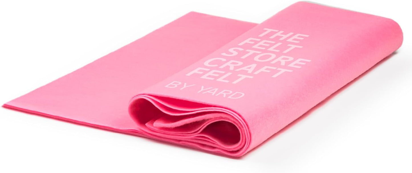 Craft Felt by The Yard - Soft, Plush, Durable Fabric for DIY