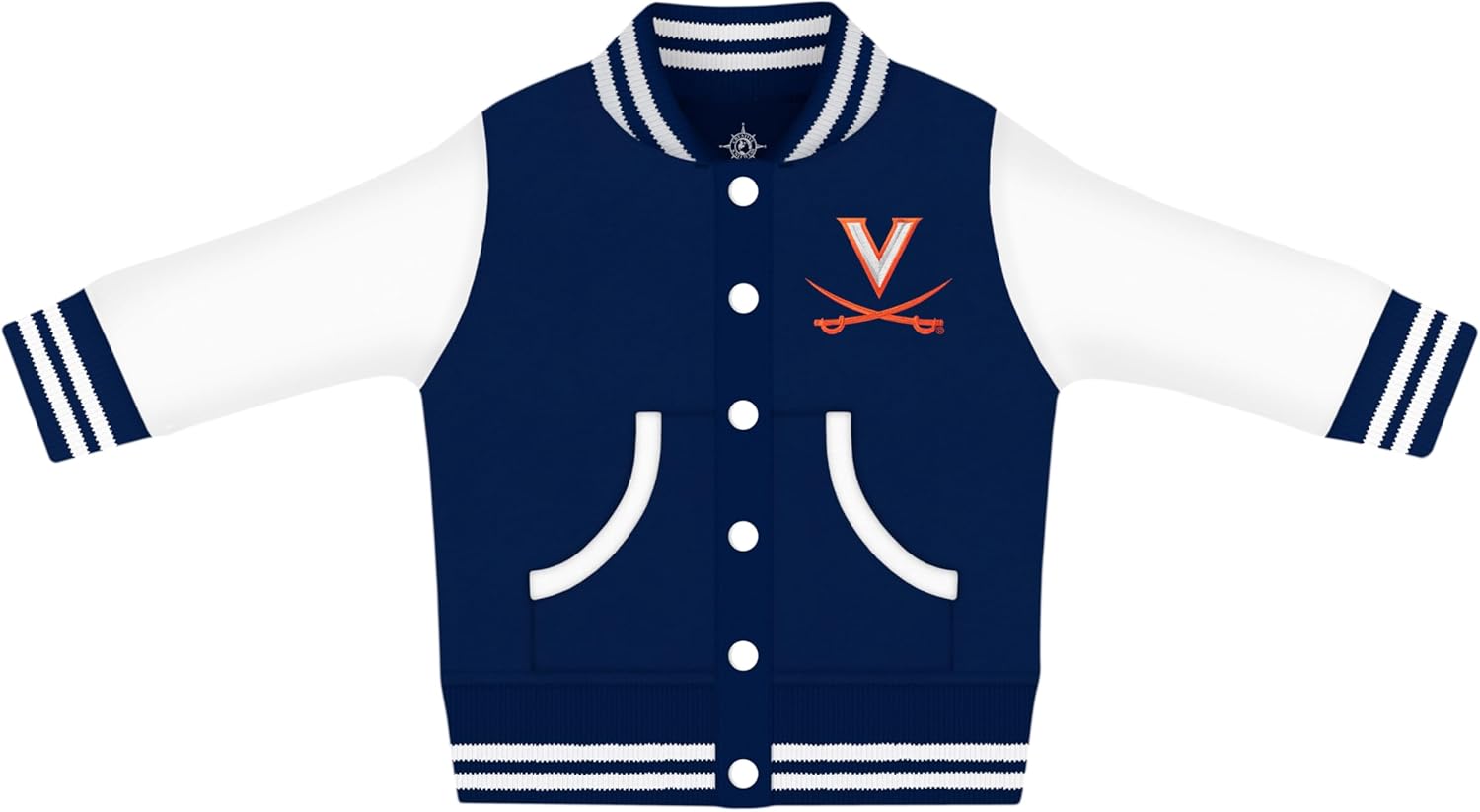 Creative Knitwear College Baby Varsity Jacket for Little Fans