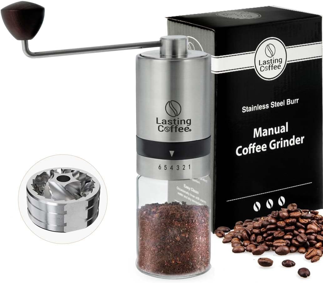 Portable Stainless Steel Coffee Grinder | Lasting Brew