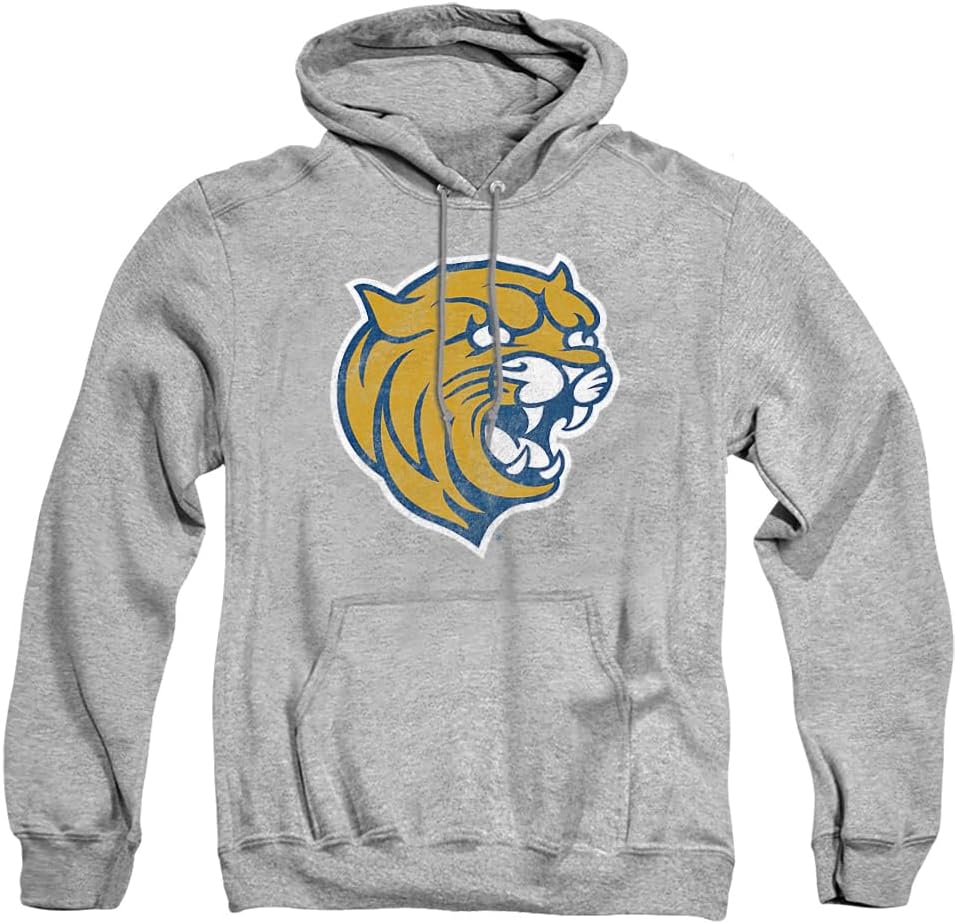Official Collegiate Distressed Logo Hoodie for Everyday Wear