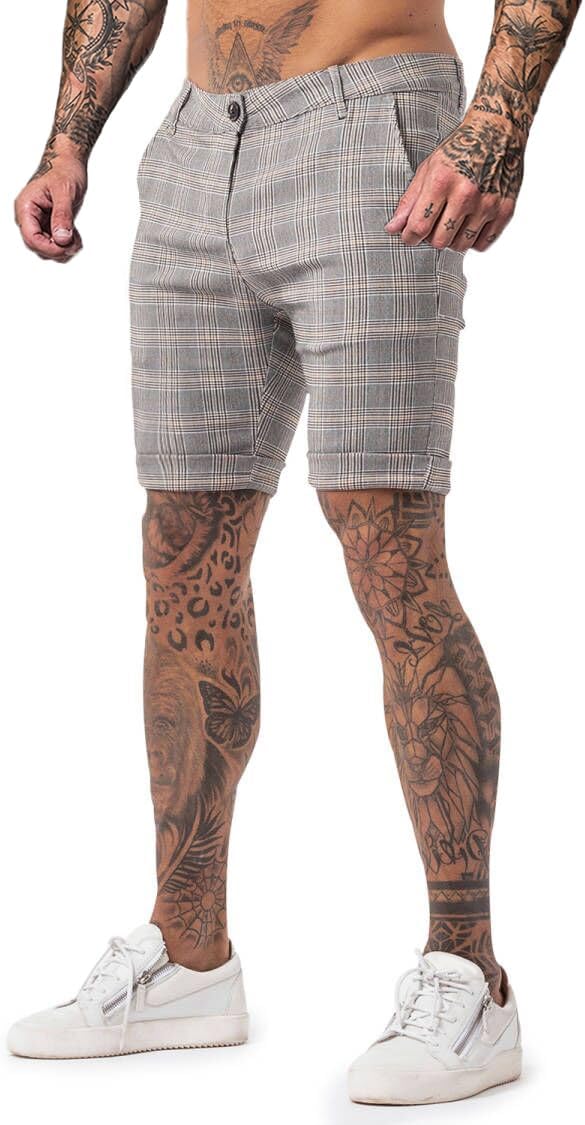 GINGTTO Mens Slim Fit Shorts for Comfort and Style