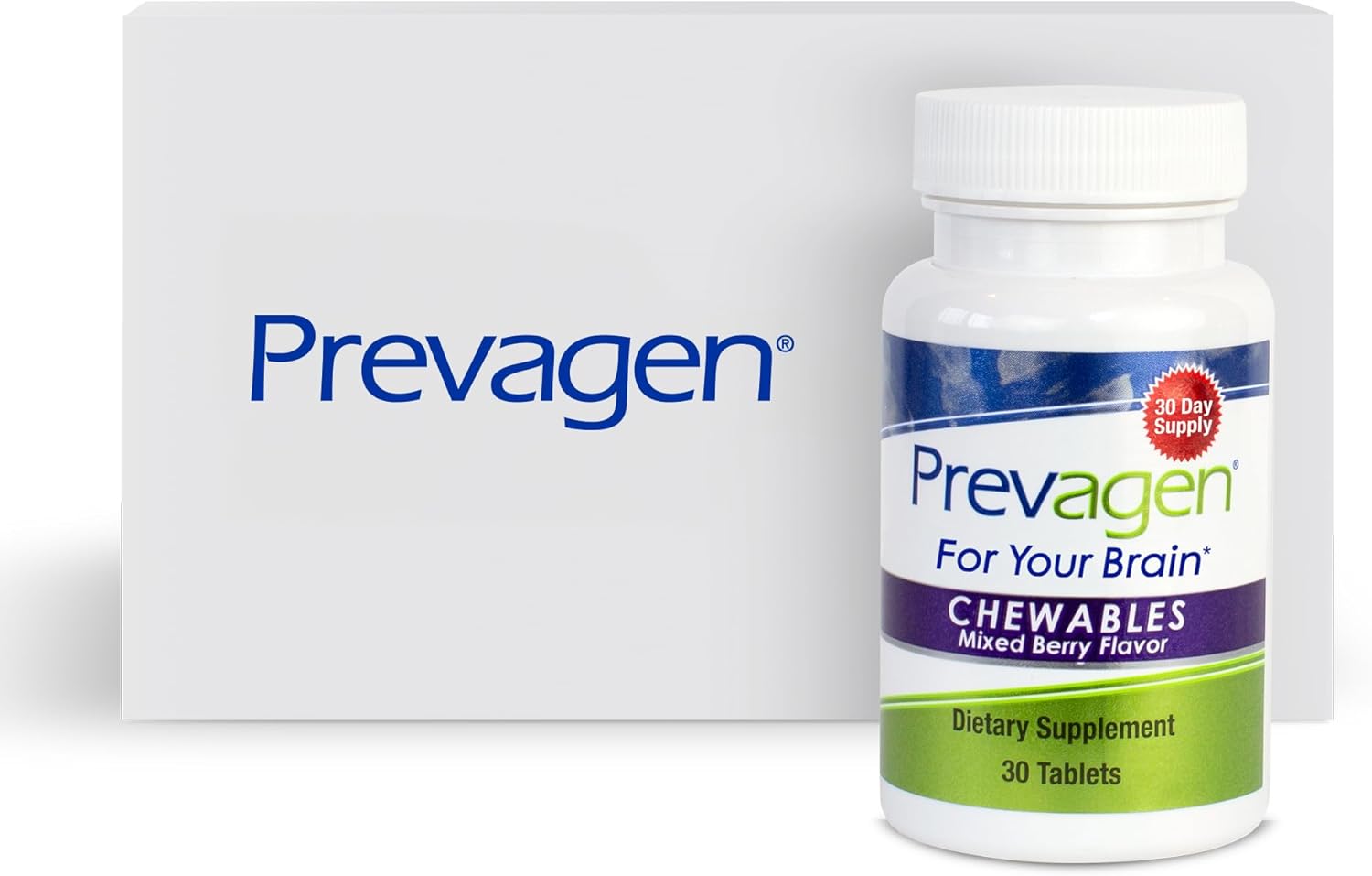 Prevagen Regular Strength Mixed Berry Chewables for Brain Health