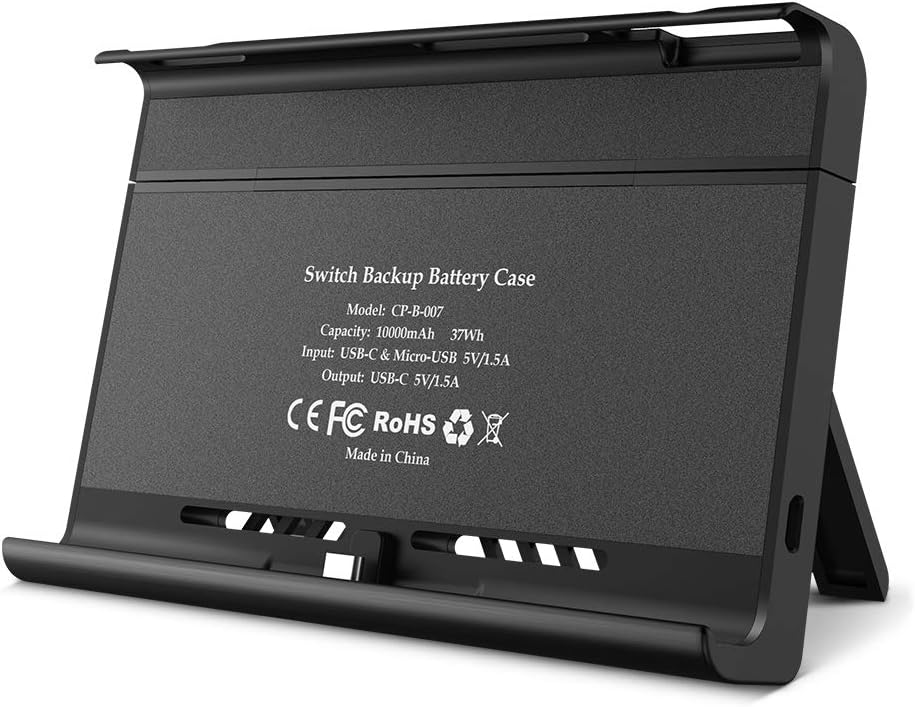 10000mAh Battery Charger Case for Nintendo Switch & OLED Model