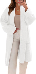 Long Oversized Womens Cardigan Coatigan - Chunky Open Front Sweater