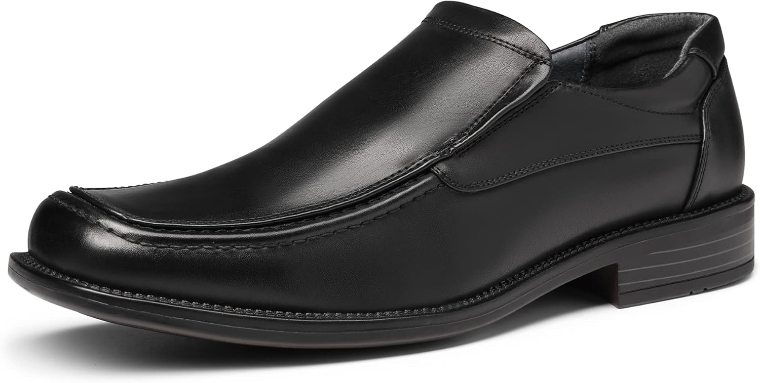 Bruno Marc Men's Goldman-02 Slip on Leather Lined Loafers