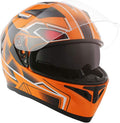 1Storm Motorcycle Dual Visor Full Face Helmet Size Large - Street
