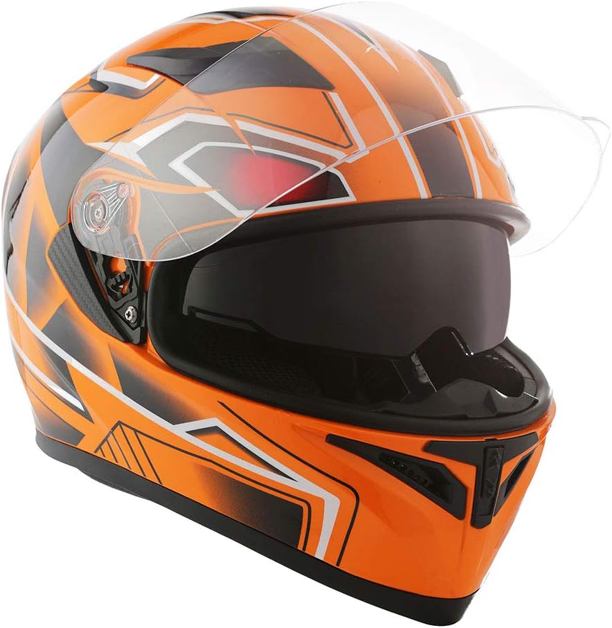 1STorm Motorcycle Street Bike Full Face Helmet with Dual Visor