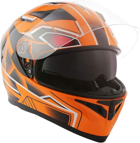 1STorm Motorcycle Street Bike Full Face Helmet with Dual Visor