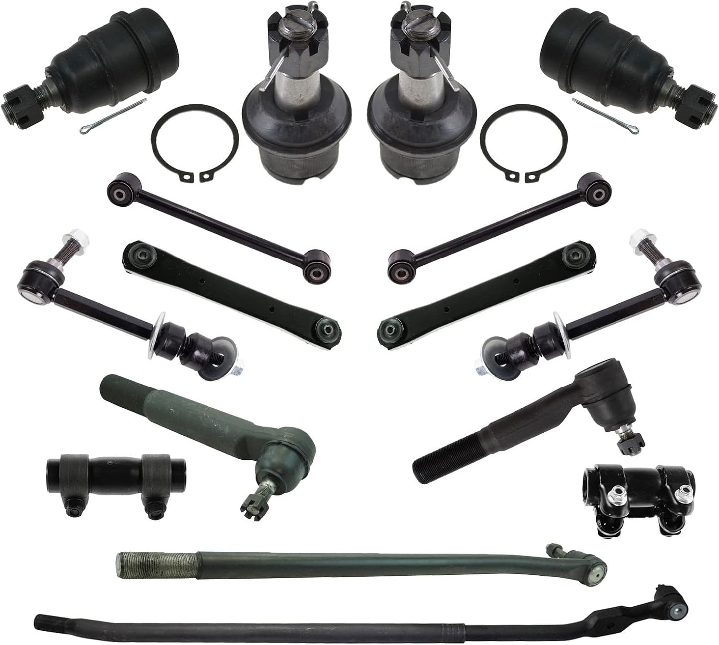 TRQ Front Steering & Suspension Kit for Dodge Ram 2500 3500