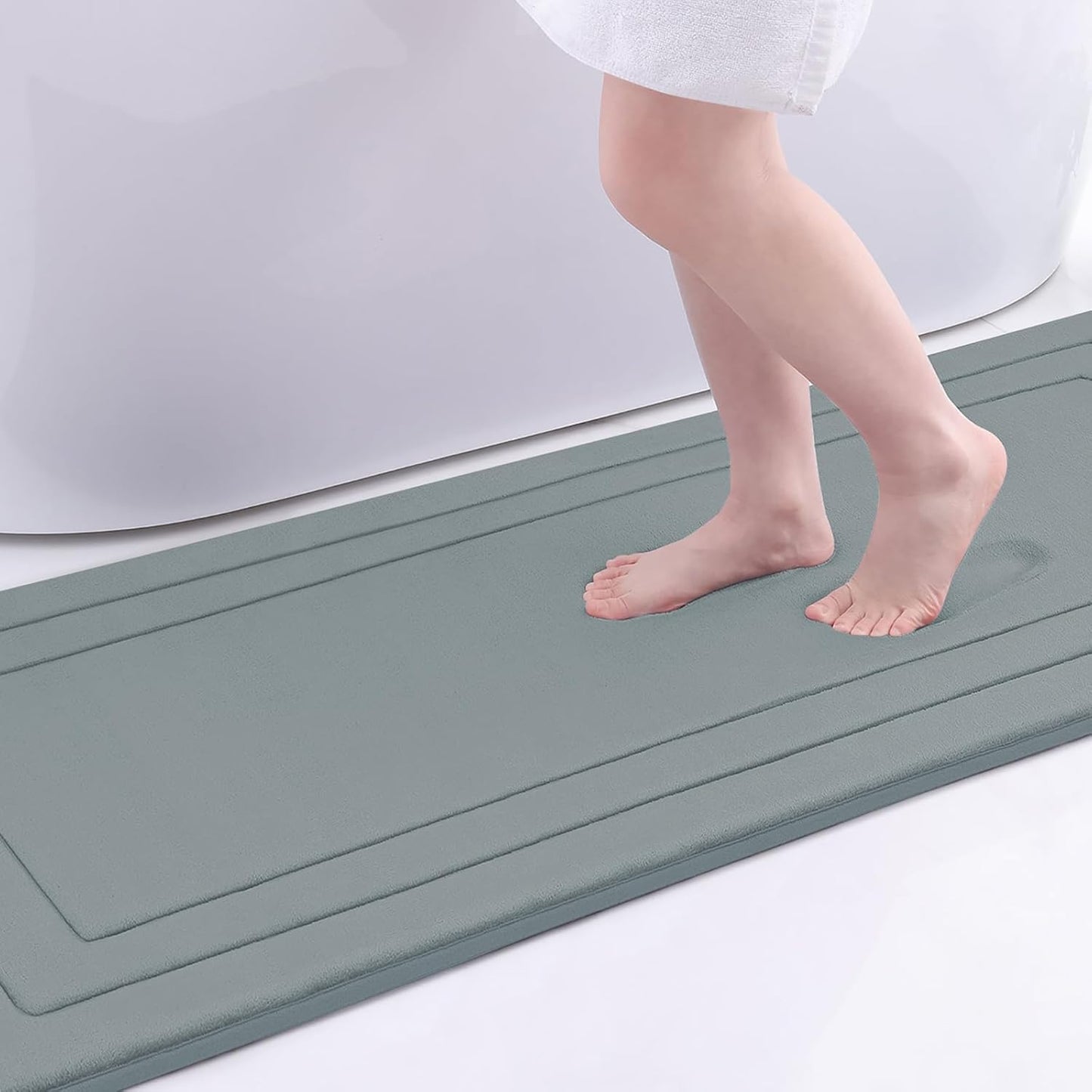 Arotive Memory Foam Bathroom Rug Mat 70x24 for Ultimate Comfort