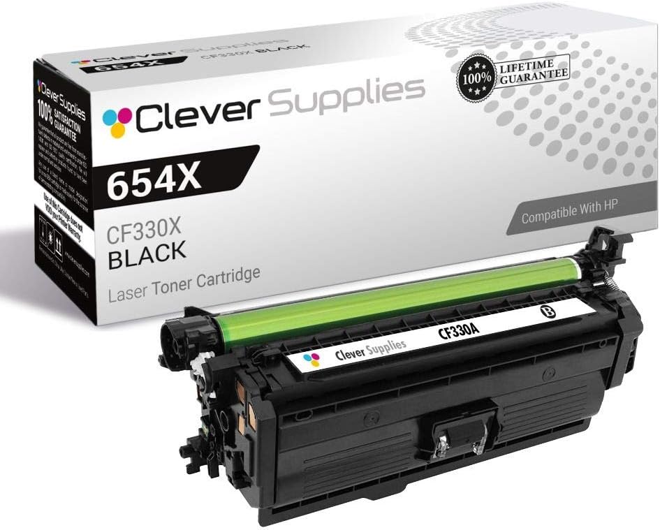 CS Replacement Toner Cartridge for HP 654X CF330X Black